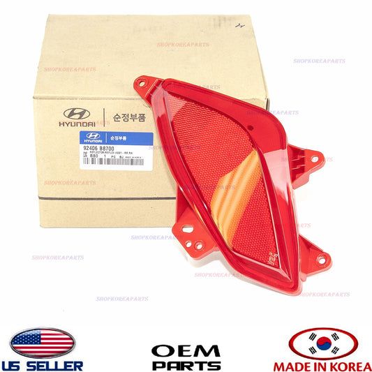 OEM Rear Bumper Reflector Right Passenger Side GENUINE SANTA FE 6-7 SEAT 2017-19