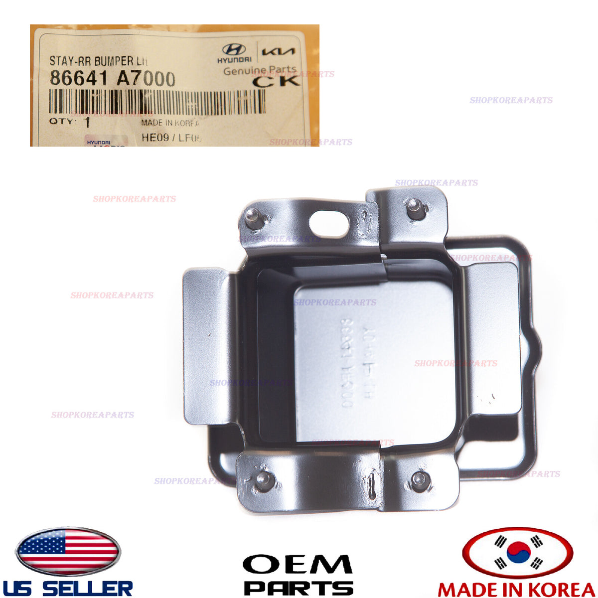 GENUINE Rear Bumper Reinforcement Bracket LEFT ⭐OEM⭐ Kia Cerato Sedan