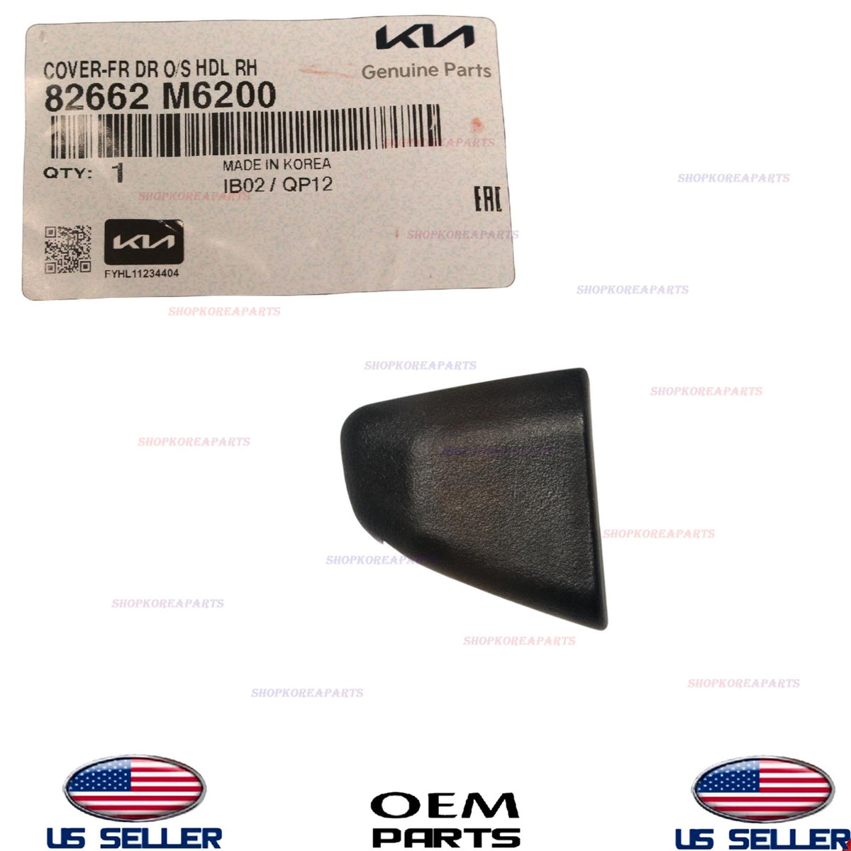 GENUINE Front Door Outside Handle Cover RIGHT Passenger Side 2019-2024 Kia Forte