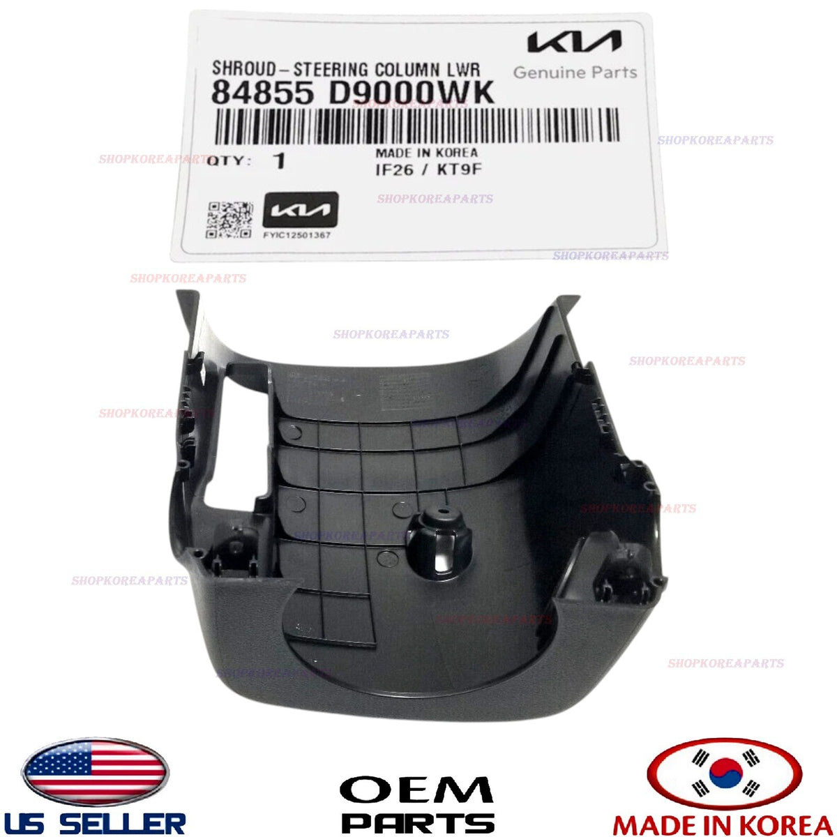 GENUINE OEM Lower Steering Column Cover 2017-2022 Kia Sportage 84855-D9000WK