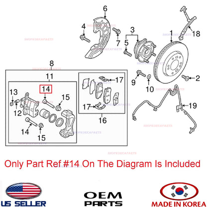 GENUINE Rod Assy Guide (A) ⭐OEM⭐ HYUNDAI KIA *See Compatibility 582211H000