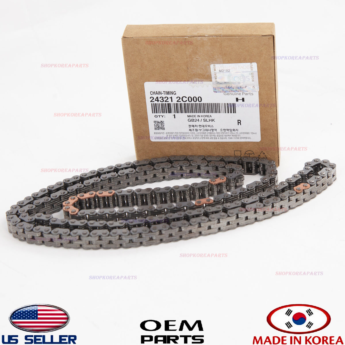 GENUINE Engine Timing Chain ⭐OEM⭐ HYUNDAI GENESIS COUPE 2.0L Turbo 2012-2016
