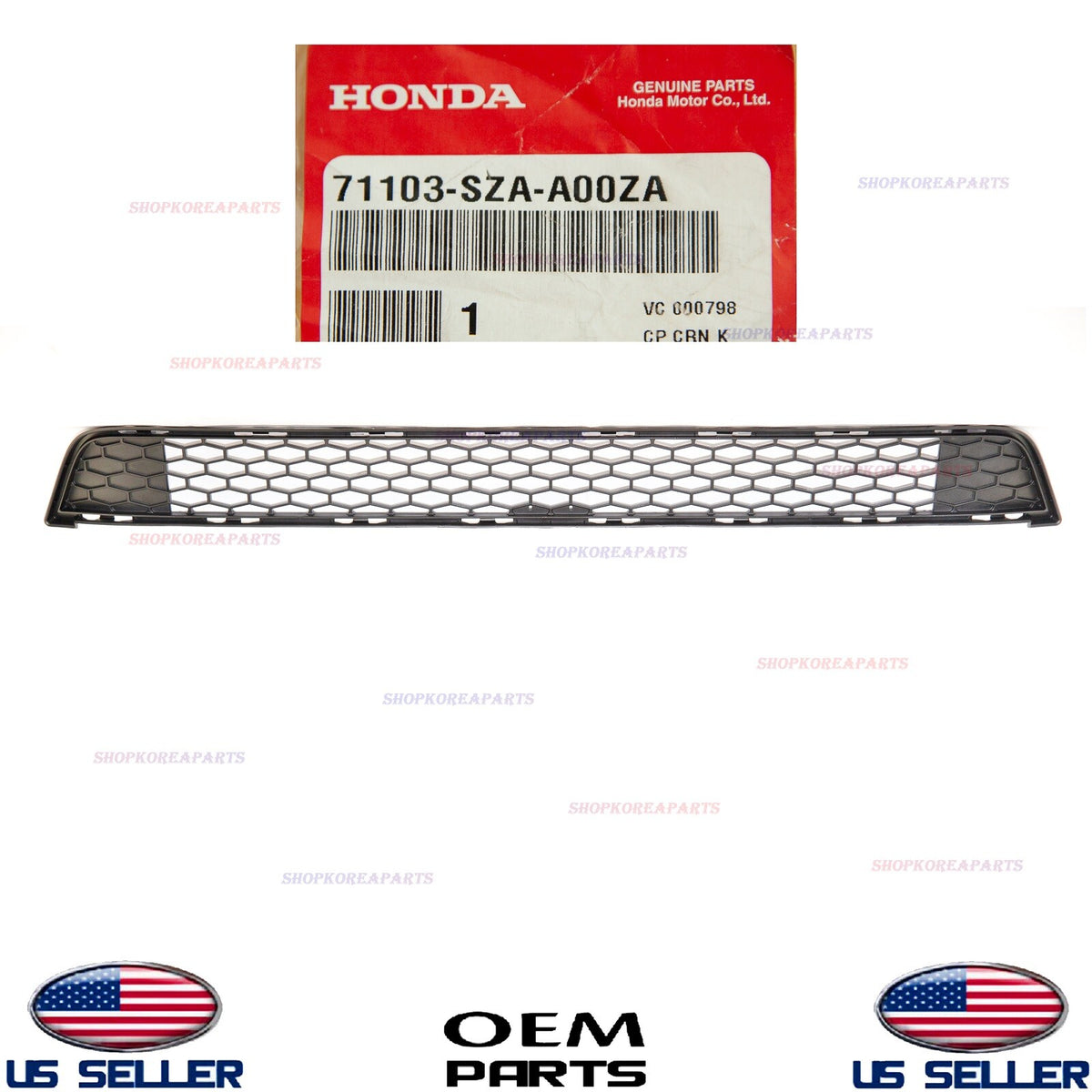 GENUINE Front Bumper Lower Grille ⭐OEM⭐ Honda Pilot 2009-2011 71103-SZA-A00ZA
