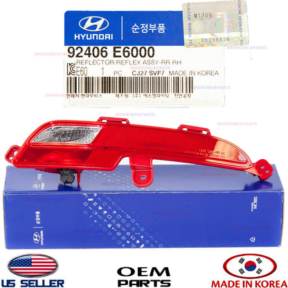 GENUINE Reflector Rear Right Passenger Side OEM Sonata Hybrid PLUG-IN 2016-2017