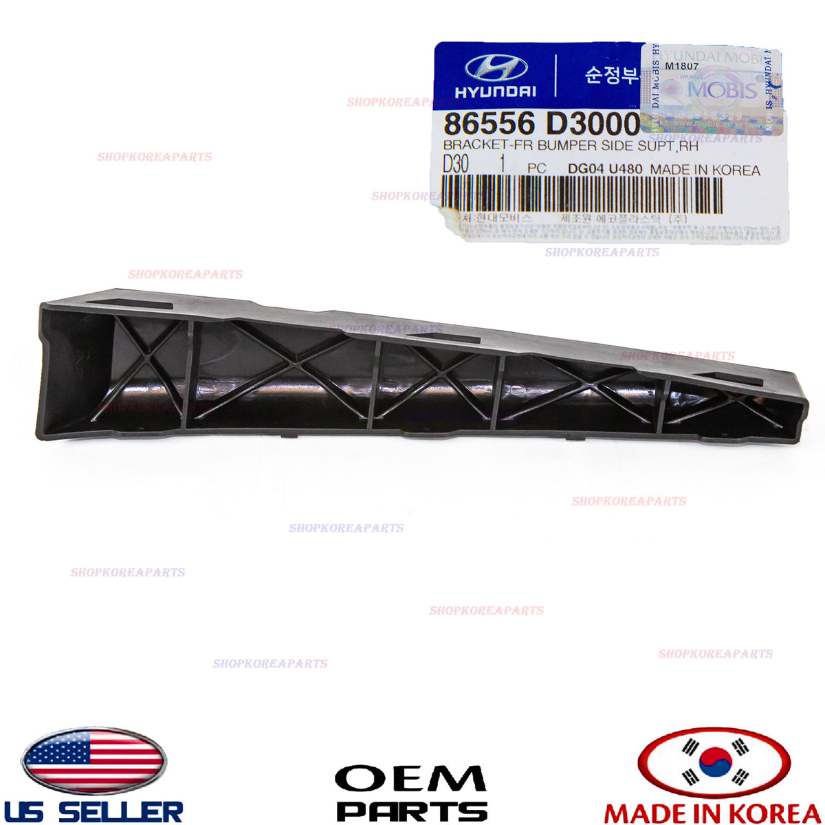 GENUINE Front Bumper Bracket LOWER Right Passenger Side OEM Hyundai Tucson 16-18