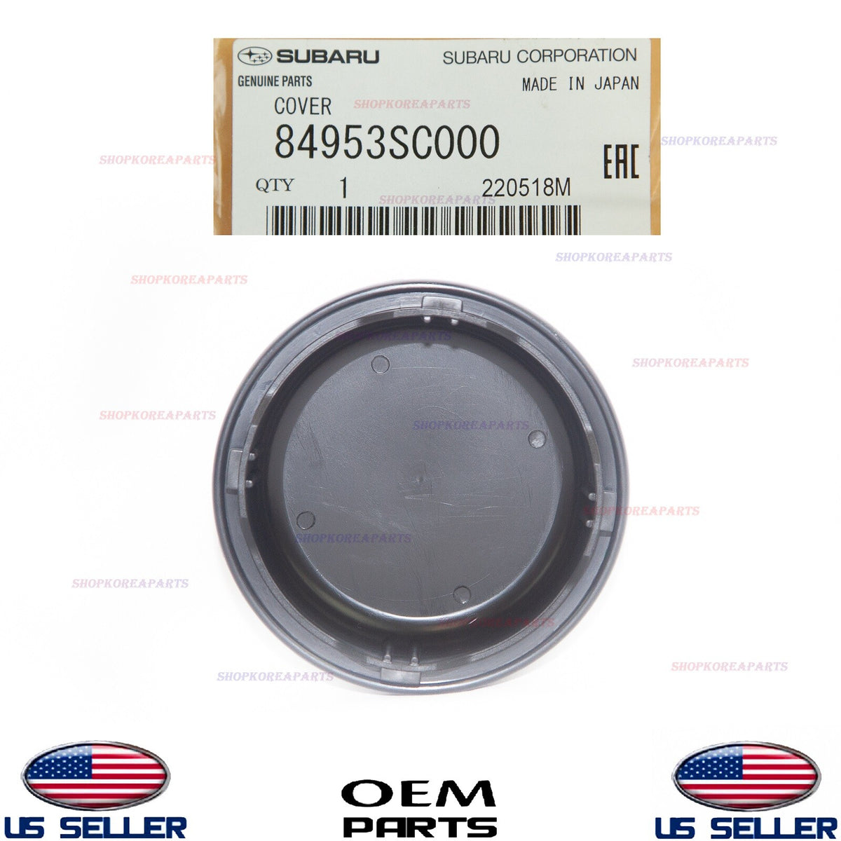 GENUINE Head Lamp Dust Cap Cover ⭐OEM⭐ Subaru Forester 2009-2013 84953SC000