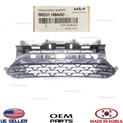 GENUINE Front Bumper Lower Center Grille ⭐OEM⭐ Kia Rio 2021-2023 86531-H9AA0