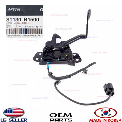GENUINE Hood Lock Latch Assy ⭐OEM⭐ GENESIS G80 2018-2020 81130B1500