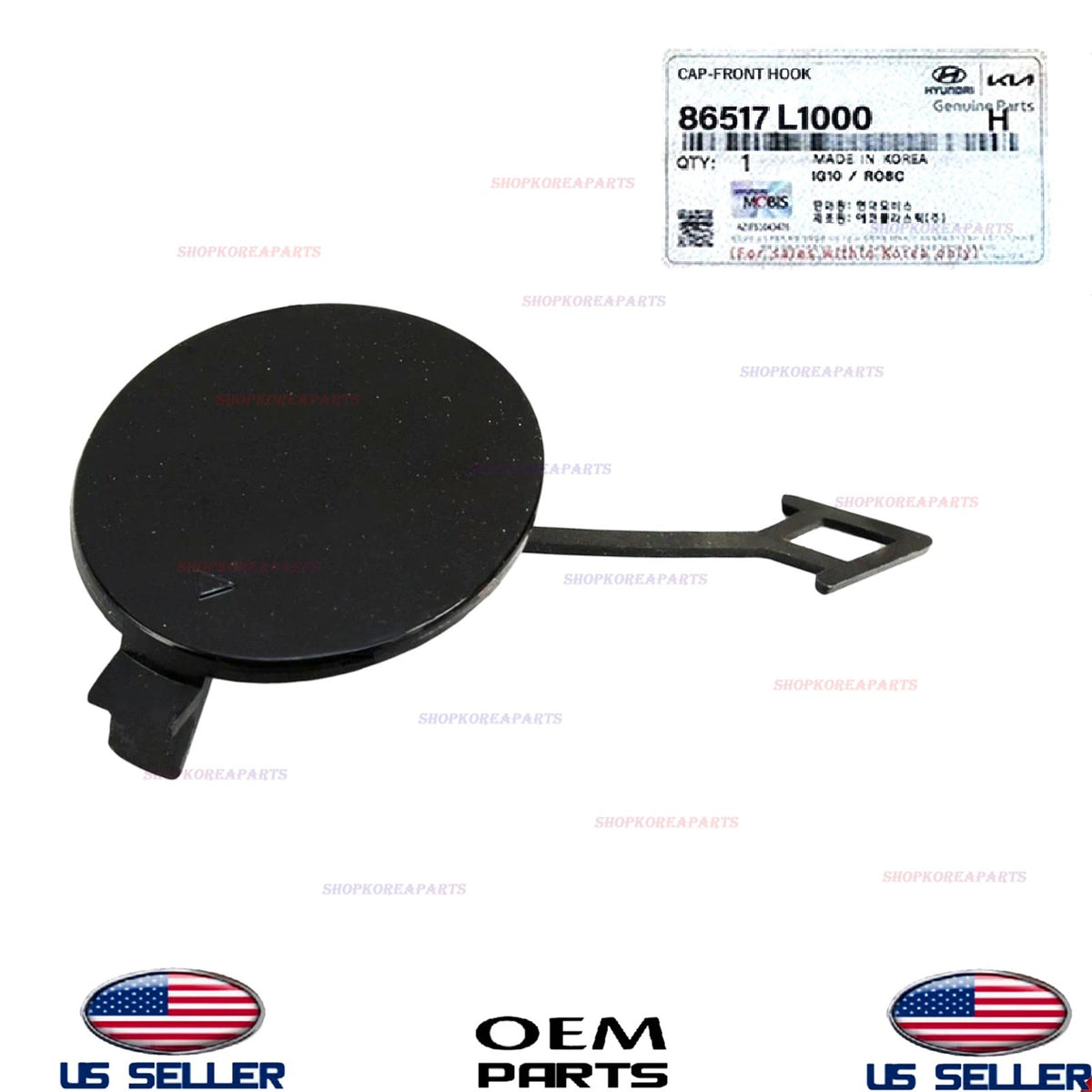 GENUINE Front Bumper Tow Eye Hook Cap Cover 2020-2023 Hyundai Sonata HYBRID