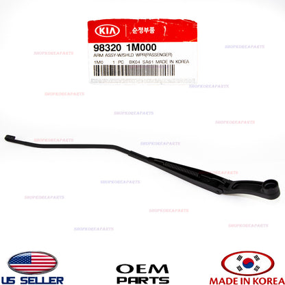 GENUINE Wiper Arm Windshield RIGHT Pass. Side OEM KIA FORTE / FORTE KOUP 2010-13