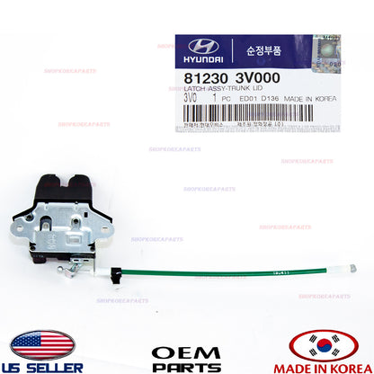 GENUINE Trunk Lid Latch Lock Actuator ⭐OEM⭐ Hyundai Azera 2012-2017 812303V000