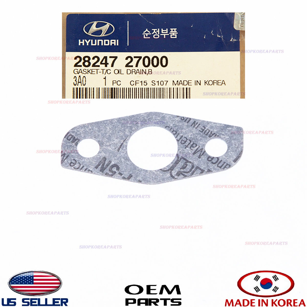 GENUINE Engine Turbocharger Gasket ⭐OEM⭐ Hyundai Kia 28247-27000