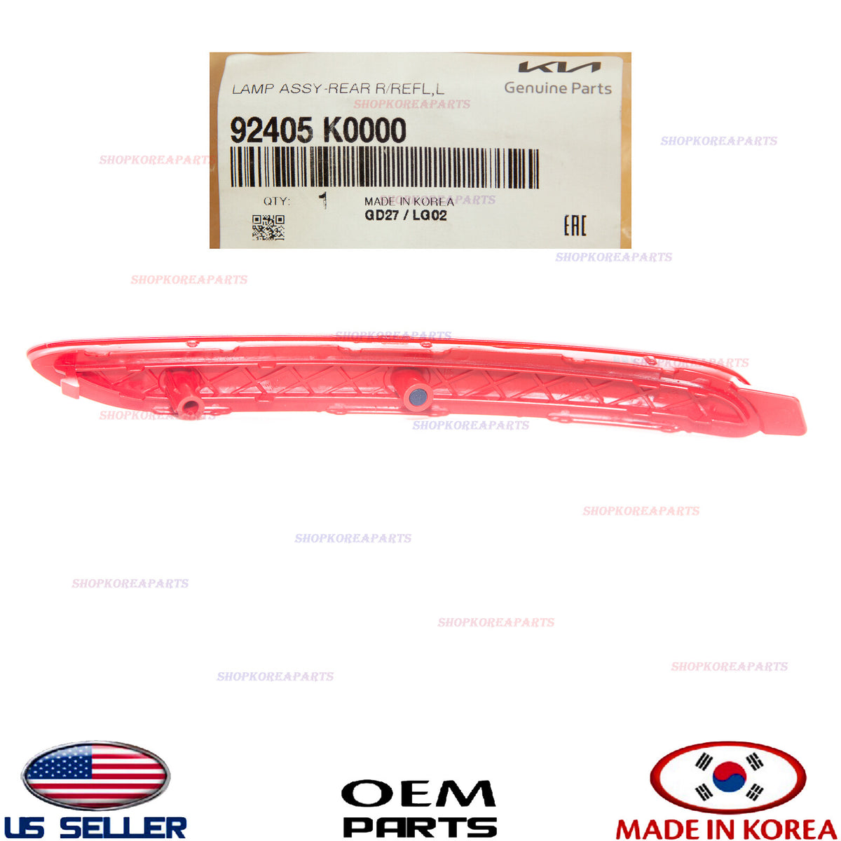 GENUINE Rear Bumper Reflector LEFT Driver Side ⭐OEM⭐ Kia Soul 2020-2022
