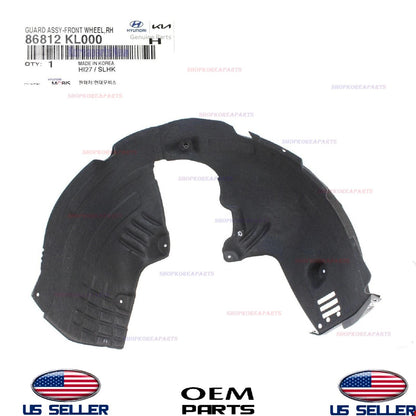 GENUINE Fender Liner Front RIGHT Passenger Side 2023-2026 Hyundai Ioniq 6