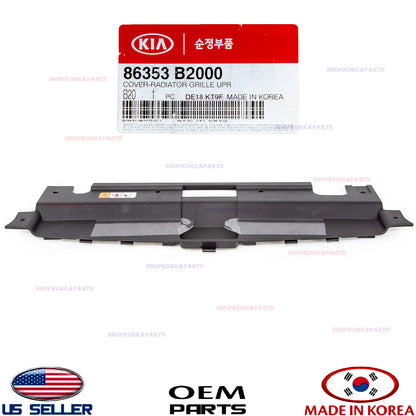 GENUINE Grille Radiator Support Cover Upper Sight Shield Panel OEM Kia Soul