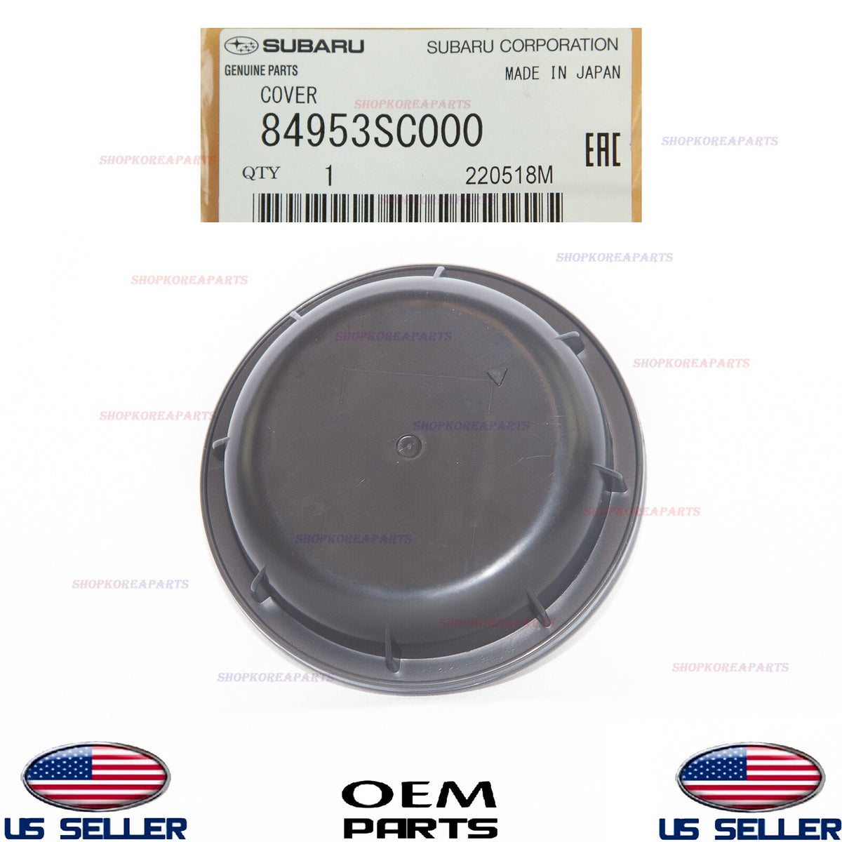 GENUINE Head Lamp Dust Cap Cover ⭐OEM⭐ Subaru Forester 2009-2013 84953SC000