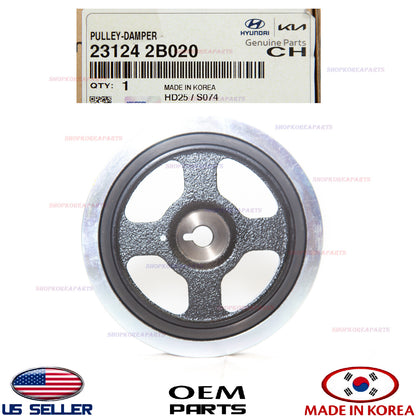 GENUINE Crankshaft Pulley. Vibration Damper⭐ HYUNDAI KIA 1.6L *See compatibility