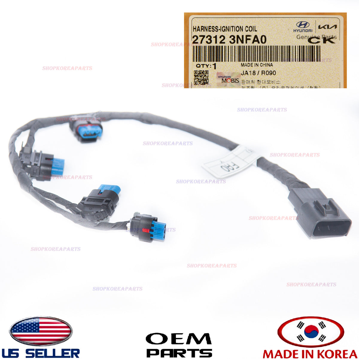GENUINE Ignition Coil Harness Cable ⭐OEM⭐ Kia Carnival 3.5L V6 2022-2026