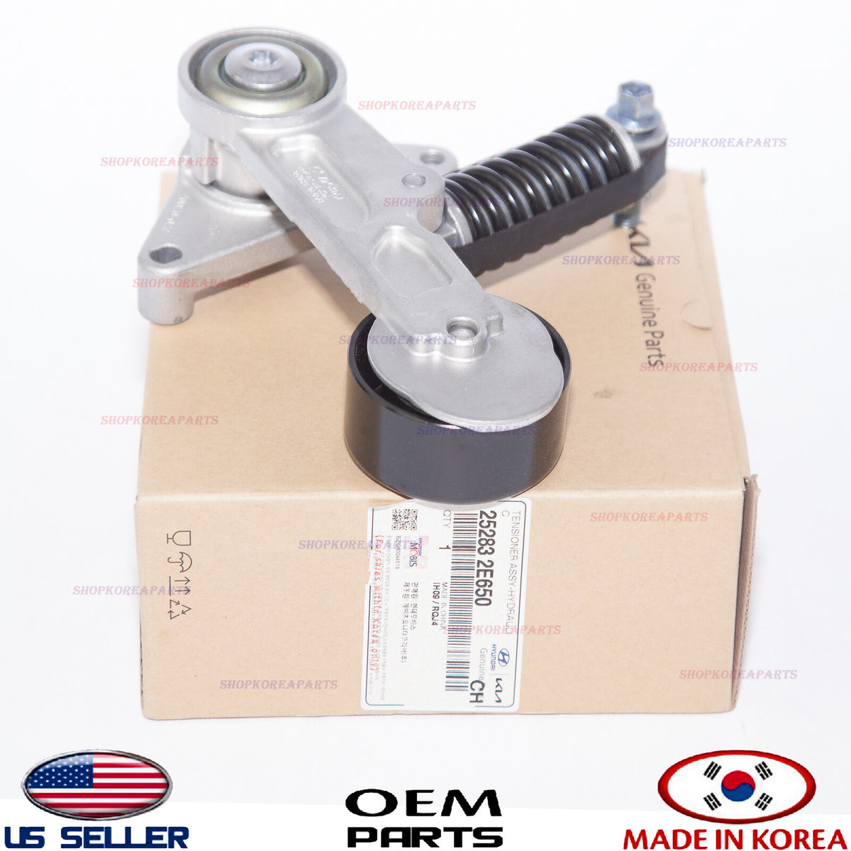 GENUINE Serpentine Belt Tensioner ⭐OEM⭐ Sonata Hybrid 16-19 Optima Hybrid 17-20