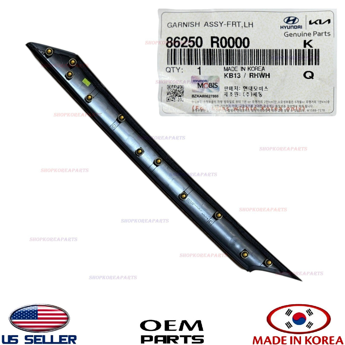 GENUINE Windshield Trim Pillar Molding LEFT Driver Side ⭐OEM⭐ Carnival 2022-2026
