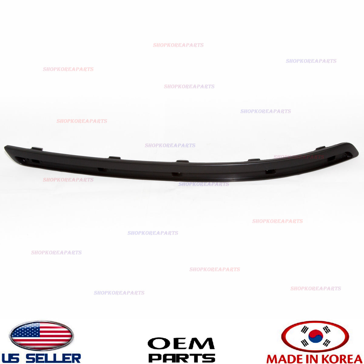 Outer Bumper Trim Molding RIGHT FRONT OEM HYUNDAI SONATA 2009-2010 865863K710