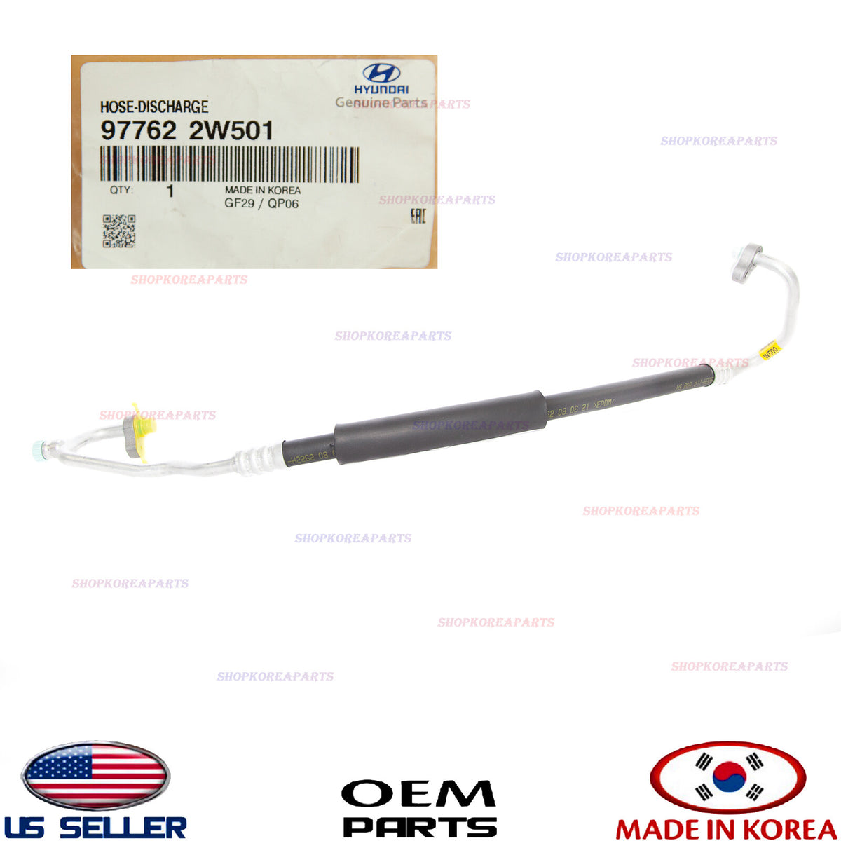 GENUINE Air Conditioner Discharge Hose ⭐OEM⭐ Santa Fe Sport 2.4L 2013-2018