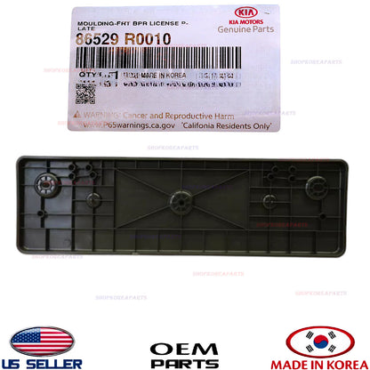 GENUINE Front License Plate Mounting Bracket ⭐OEM⭐ Kia Carnival 2022-2024