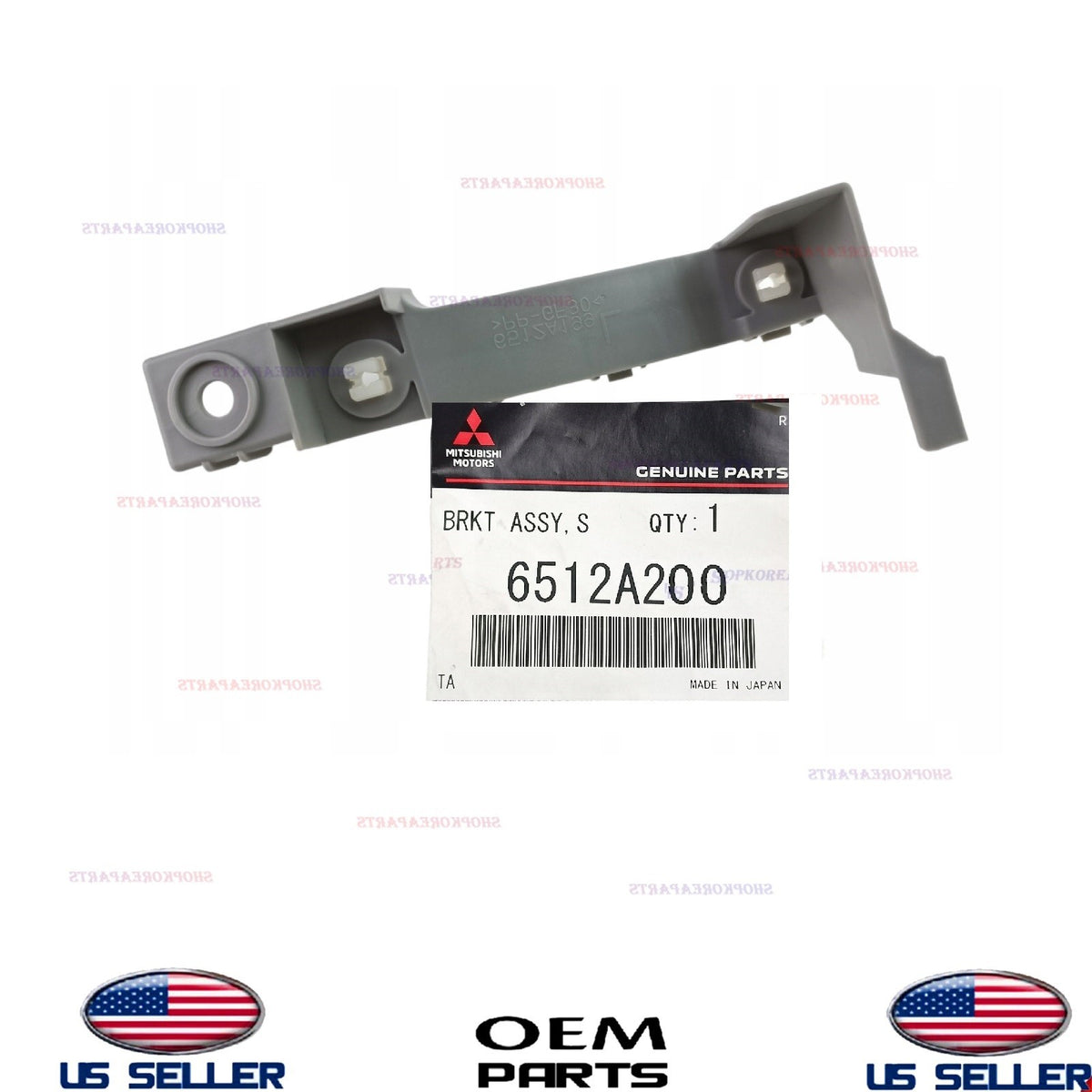 GENUINE OEM Front Bracket RIGHT Passenger Side 2008-2015 Mitsubishi Lancer