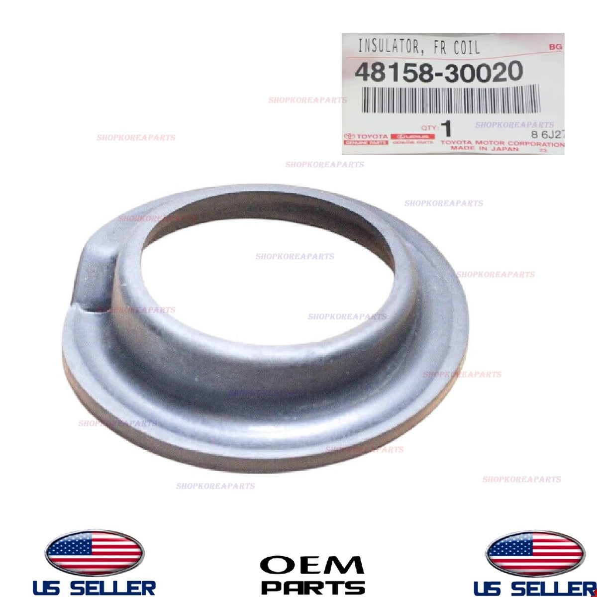 GENUINE OEM Front Lower Coil Spring Insulator 2007-2024 Lexus *See List