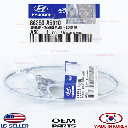 GENUINE OEM Front Grille Emblem Logo H  2013-2015 Hyundai Elantra GT Hatchback