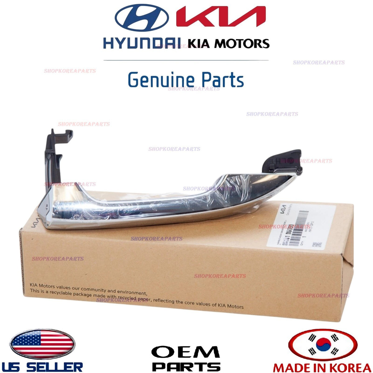 FITS: 16 - 20 KIA OPTIMA OUTSIDE DOOR HANDLE LEFT DRIVER SIDE OEM NEW