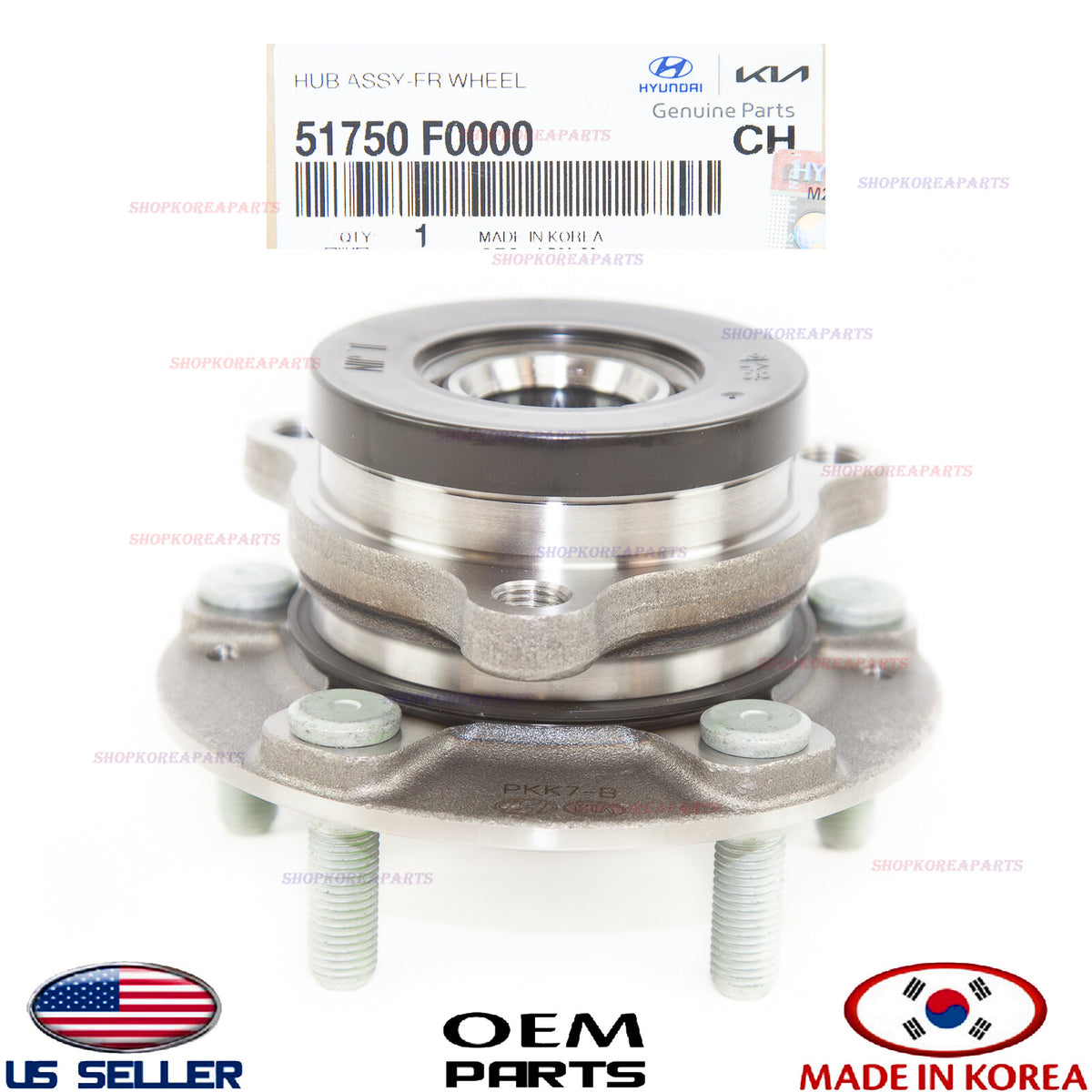 GENUINE Front Wheel Hub & Bearing ⭐OEM⭐ ELANTRA GT 2018-2020. VELOSTER 2019-2021