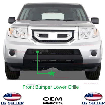 GENUINE Front Bumper Lower Grille ⭐OEM⭐ Honda Pilot 2009-2011 71103-SZA-A00ZA