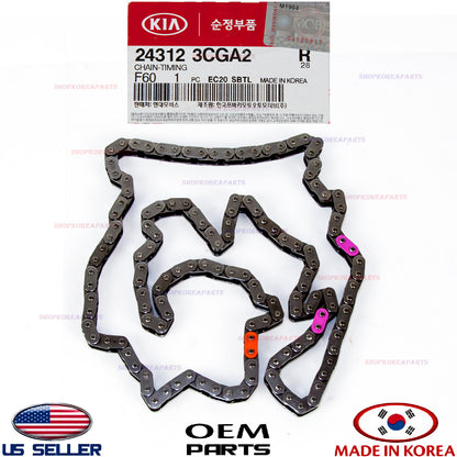 GENUINE Engine Timing Chain ⭐OEM⭐ HYUNDAI KIA 3.3L-3.8L 12-25 *See compatibility