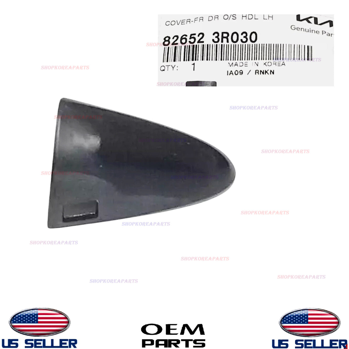 GENUINE OEM Front Driver Side Outside Door Handle Cover Kia Cadenza 2014-2016