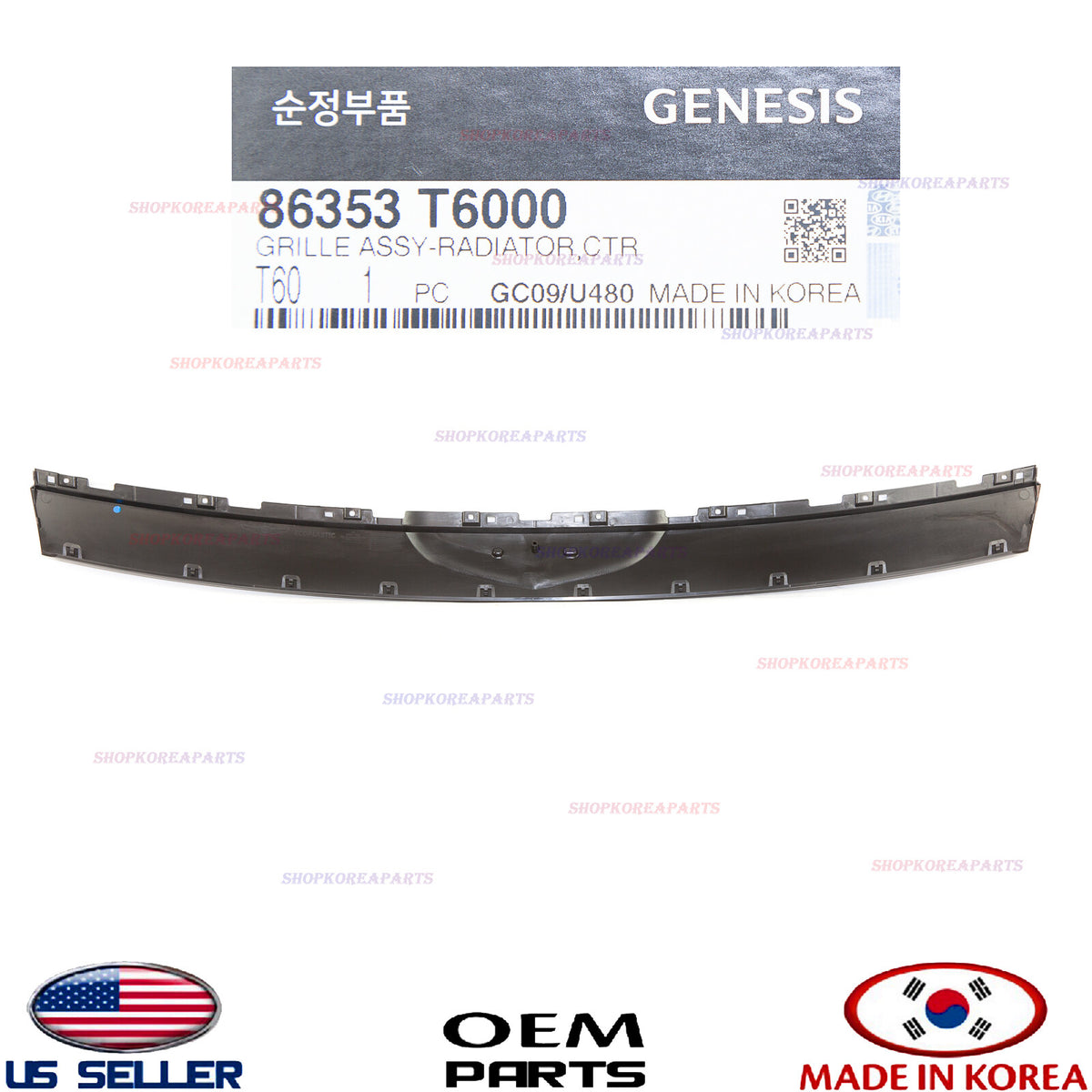 GENUINE Front Bumper Upper Cover Spacer Panel ⭐OEM⭐ Genesis GV80 2021-2024