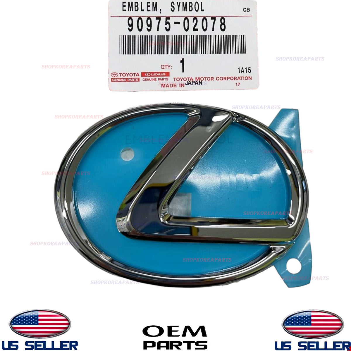 GENUINE Rear Emblem Logo Symbol ⭐OEM⭐ Lexus *See Compatibility 90975-02078