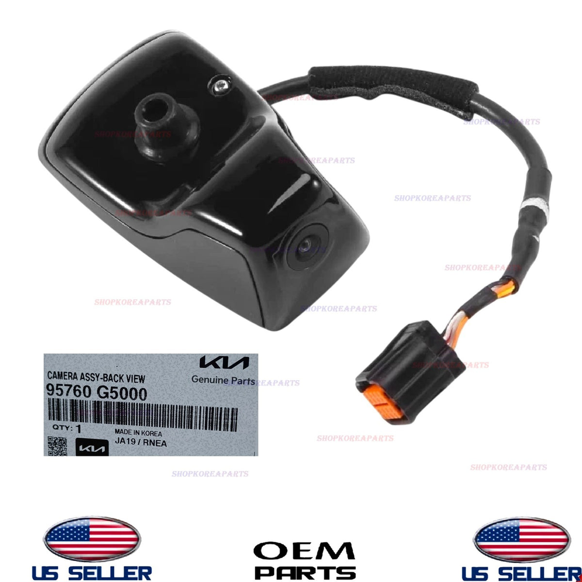 GENUINE OEM Rear Backup Reverse Rear View Parking Camera 2017-2022 Kia Niro