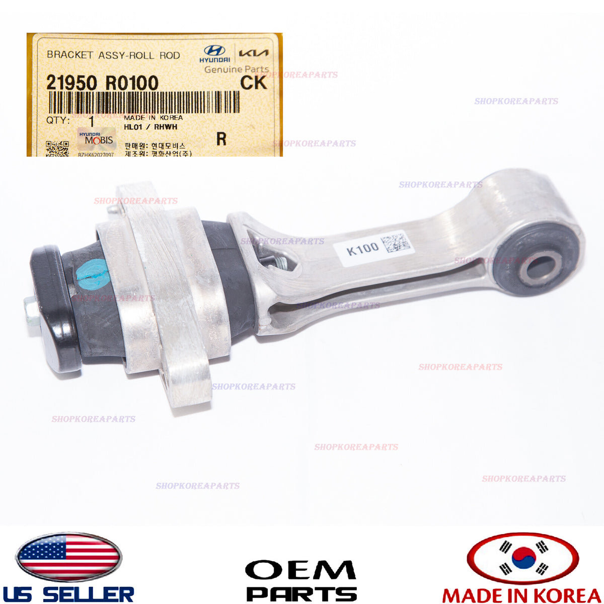 GENUINE Front Lower Engine Torque Strut Mount ⭐OEM⭐ Kia Carnival 3.5L 2022-2026