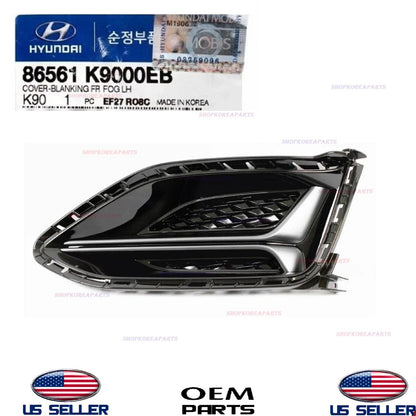 GENUINE Front Bumper Blanking Cover LEFT Driver Side 2019-22 Hyundai Veloster N