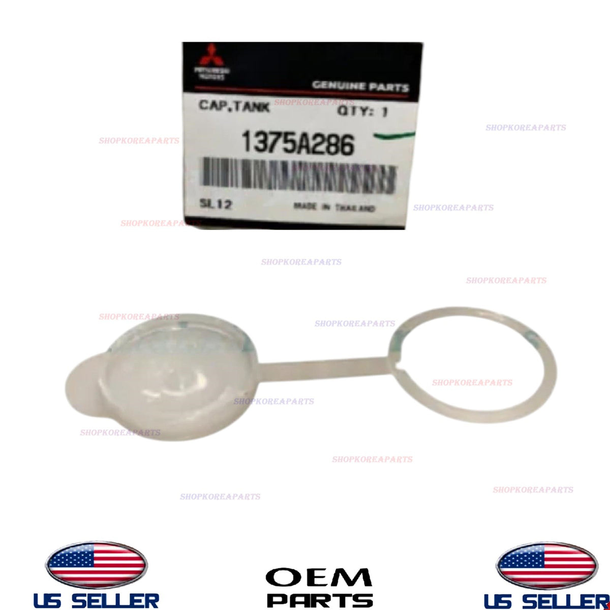 GENUINE Engine Coolant Reservoir Cap 2014-2024 Mitsubishi Mirage 1375A286