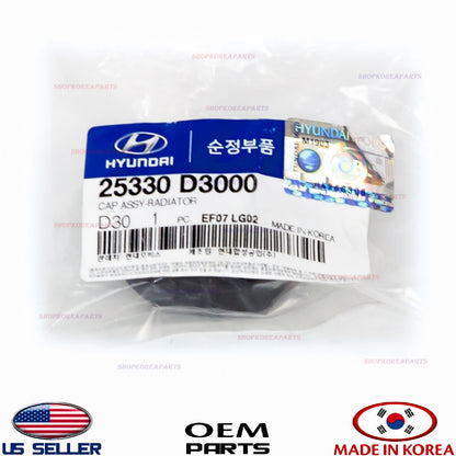 GENUINE Coolant Reservoir Tank Cap OEM 2016-2022 HYUNDAI KIA *See compatibility