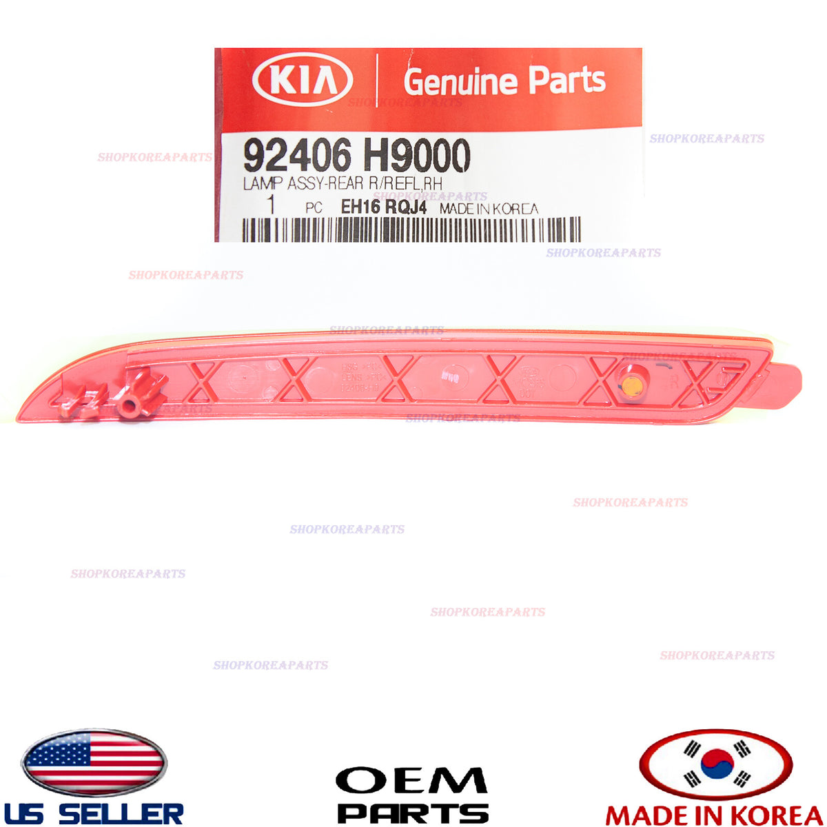 GENUINE Bumper Reflector Rear RIGHT Passenger Side OEM KIA RIO Hatchback 18-23