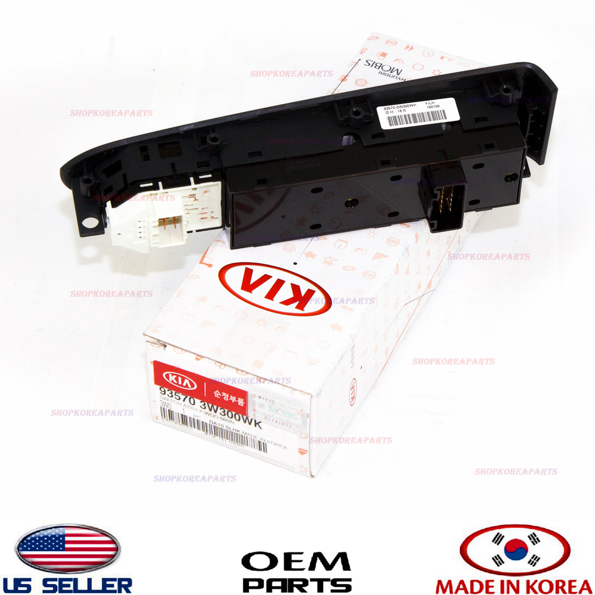 GENUINE Power Window Main Switch OEM Kia Sportage 2011-2016 AUTO ONLY *see photo