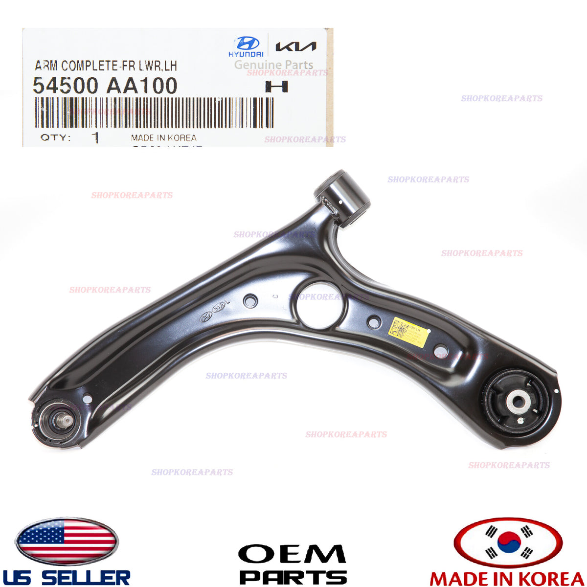 GENUINE OEM Front Lower Control Arm LEFT Driver Side 2021-2025 Elantra Sedan