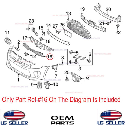 GENUINE OEM Front Upper Bumper Grille 2018–2020 Kia Rio 86350-H9000
