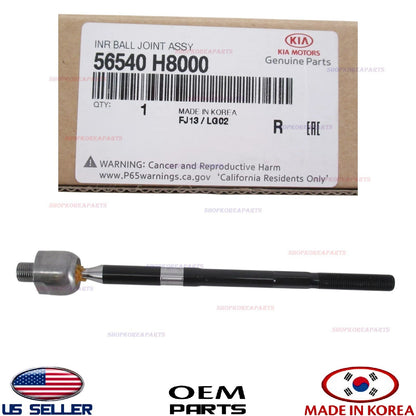 GENUINE OEM Inner Tie Rod End Ball Joint Assembly 2018-2023 Accent Rio