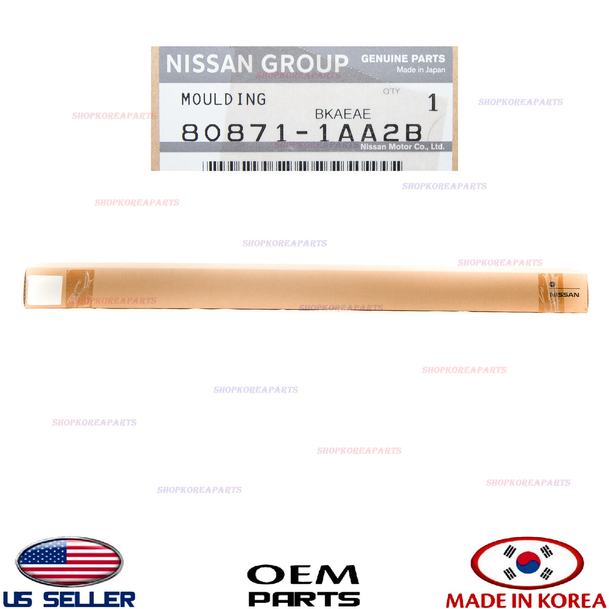 GENUINE Front Door Trim Moulding Lower LEFT Driver Side OEM MURANO 2009-2014