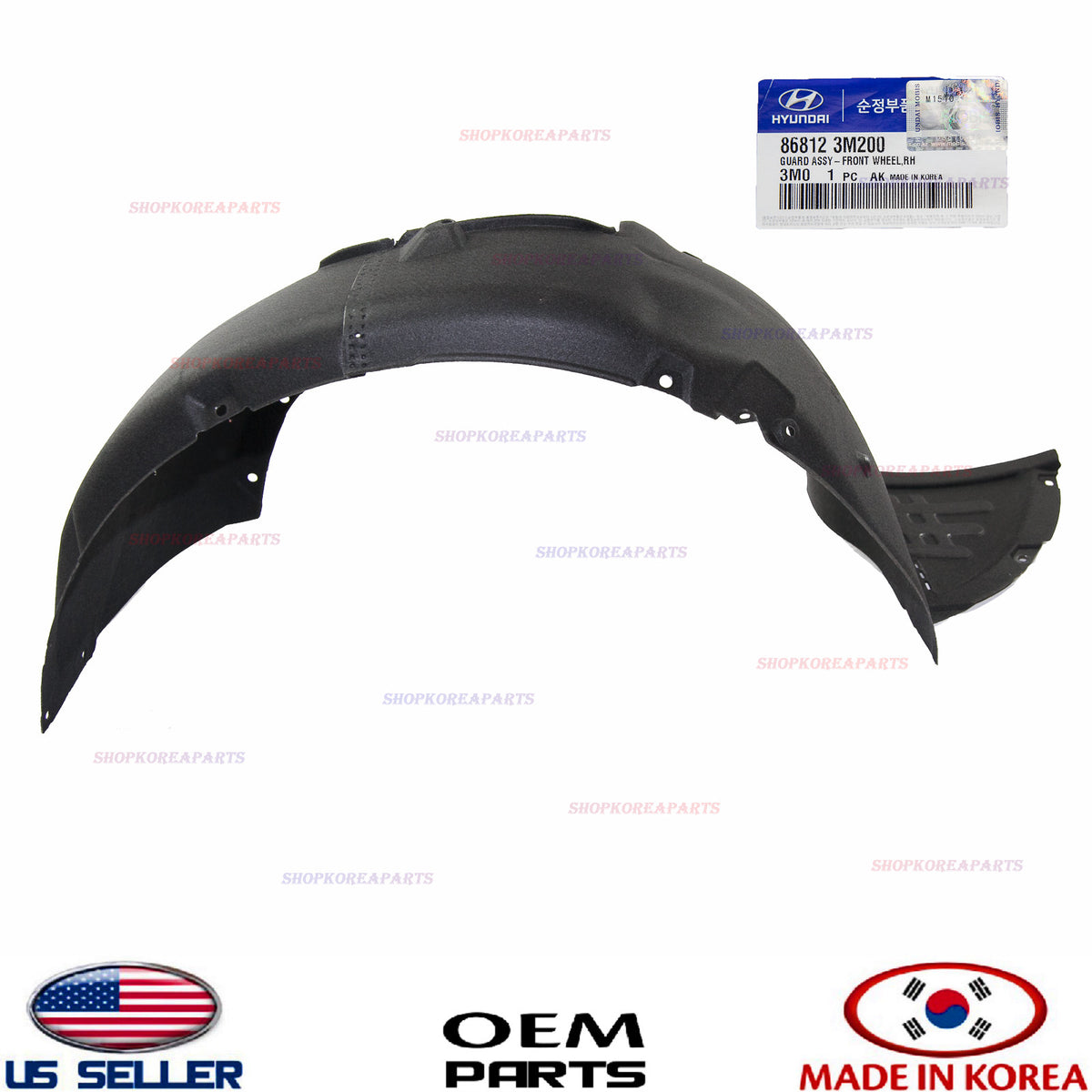 GENUINE Fender Liner Front RIGHT Passenger Side ⭐OEM⭐ Genesis SEDAN 2012-2014