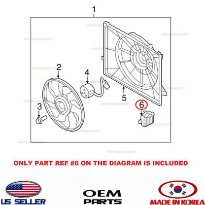GENUINE Engine Cooling Fan Resistor ⭐OEM⭐ HYUNDAI KIA 11-16 *See compatibility